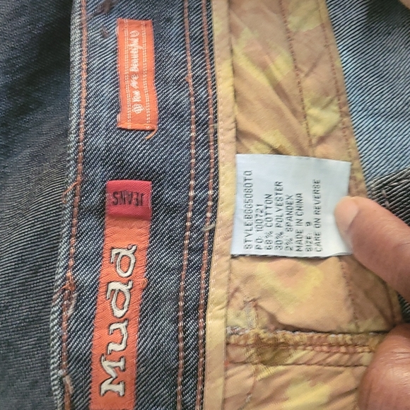 Muda  Flare Jean Skirt - Picture 5 of 6